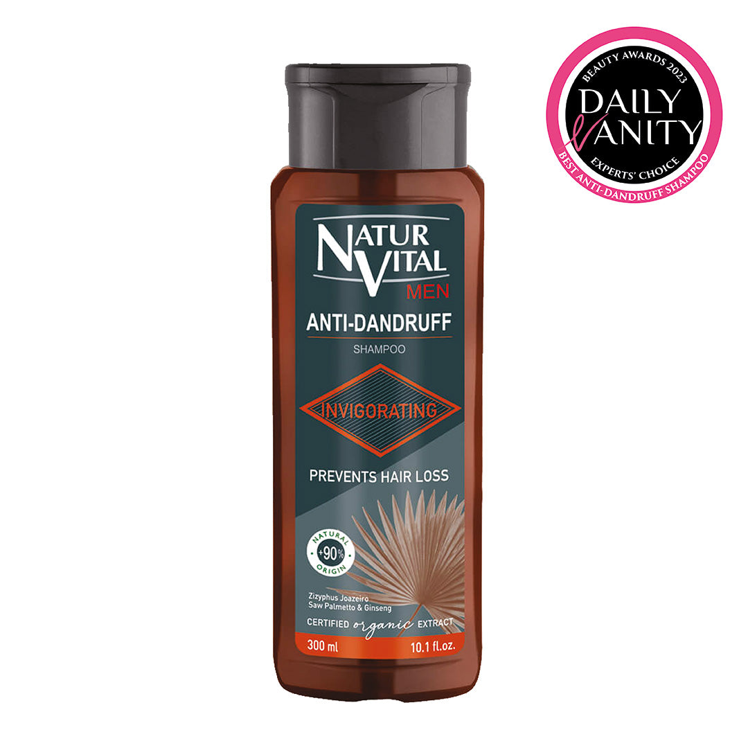 NaturVital Anti-Dandruff Shampoo (Men) - Hair Loss (300ml)